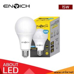 หลอดไฟ-LED-ขั้ว-E27-15W-RICH-ECO-LIFE-1